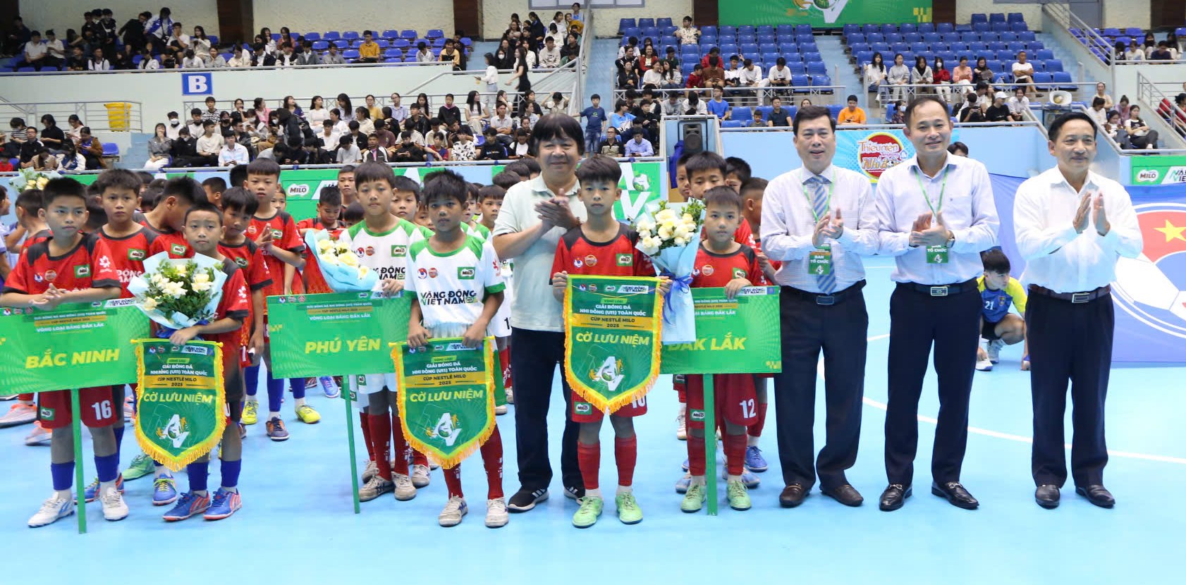 Khai mạc vòng loại Giải Bóng đá Nhi đồng (U11) toàn quốc Cup Nestlé Milo năm 2025