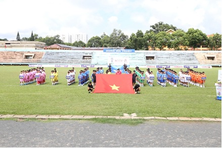 Khai mạc vòng loại Giải Bóng đá Thiếu niên (U13) toàn quốc Yamaha Cup năm 2025