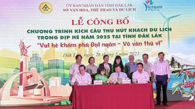 Đắk Lắk công bố Chương trình kích cầu thu hút khách du lịch dịp hè năm 2025